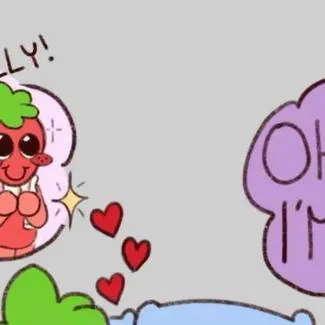 chat with ai character: shirtless sprout 😳