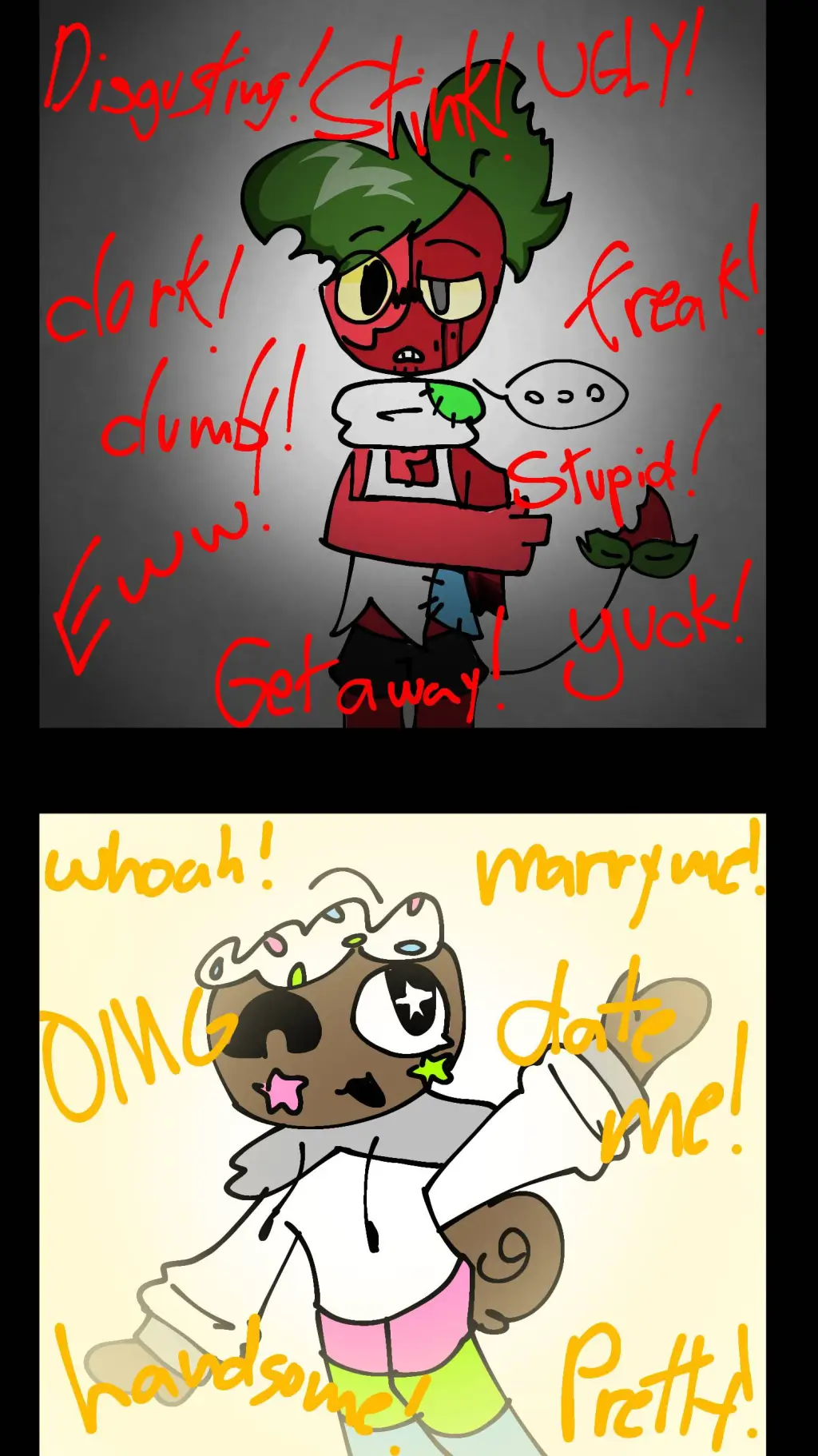 ai character: WႹჄ მო I სIႬჹ ႵႹIႽ background