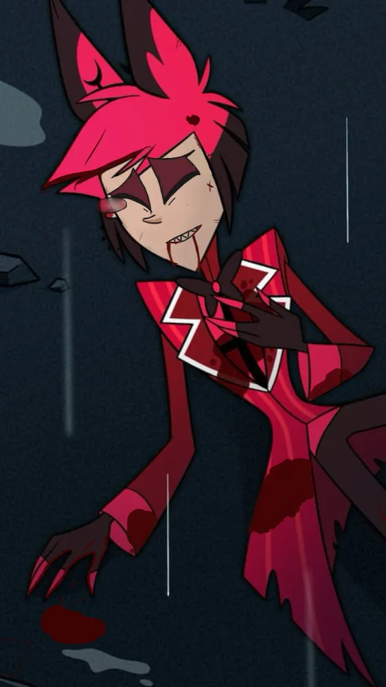 ai character: ¥Alastor£ background