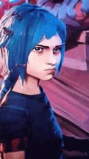 ai character: Powder  background