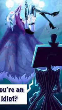 ai character: idiot, Val and Vox background