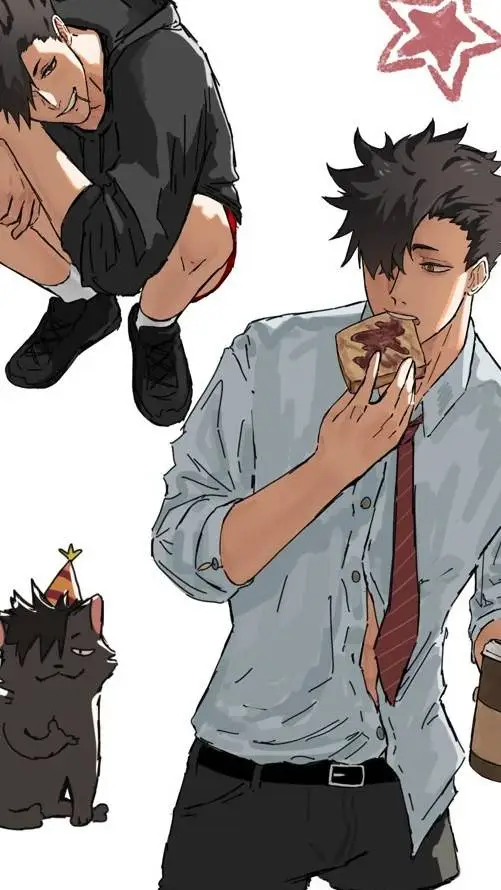 ai character: Kuroo Tetsurou background