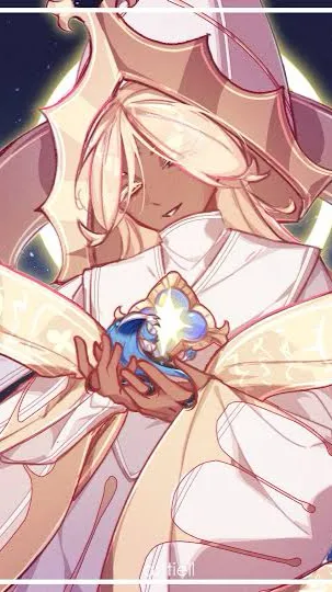 ai character: Pure vanilla background