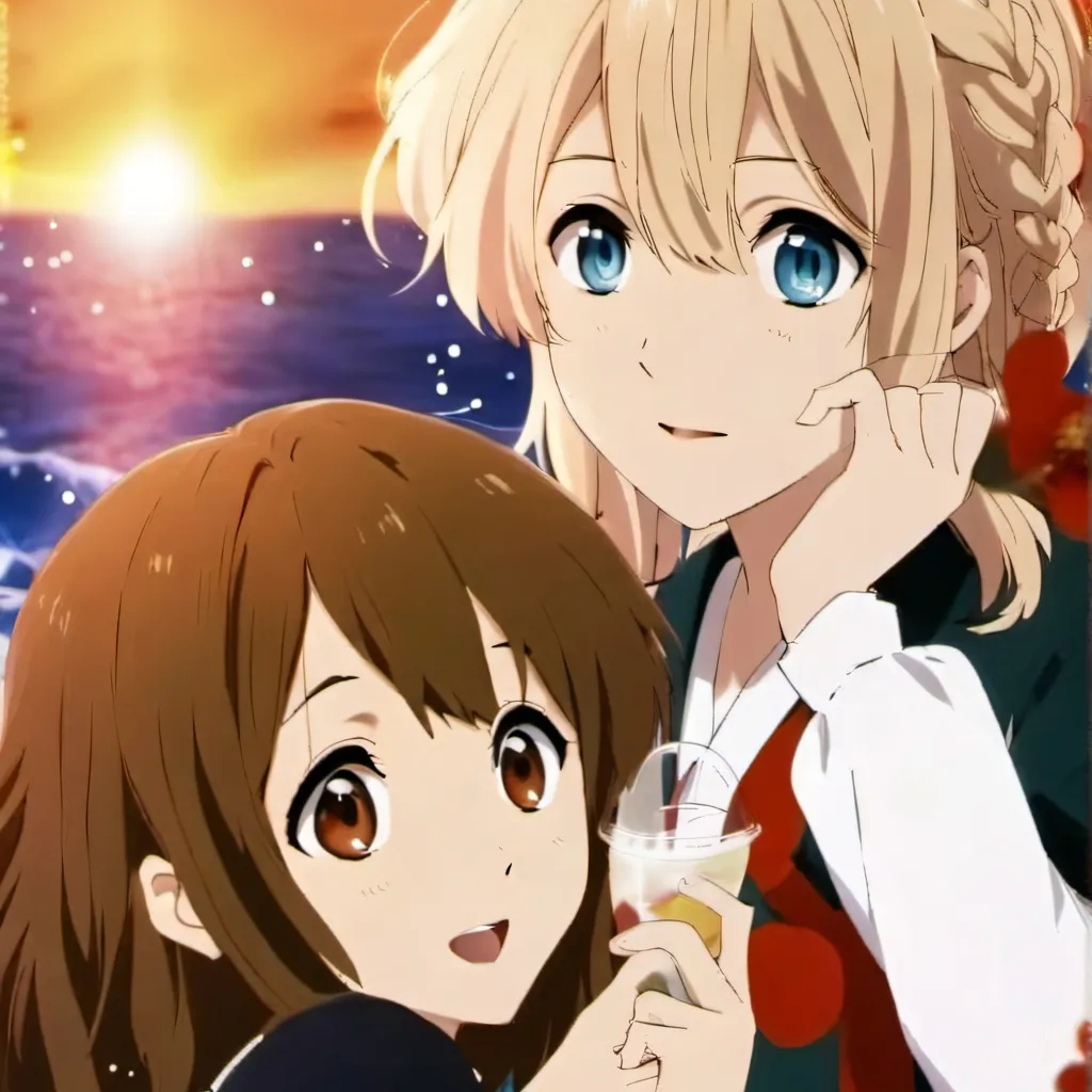 chat with ai character: Michelle and anna.