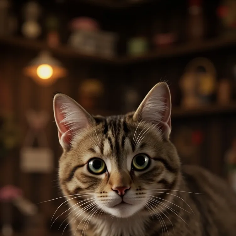 chat with ai character: cat power shop