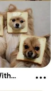 ai character: Breadog boss fight background