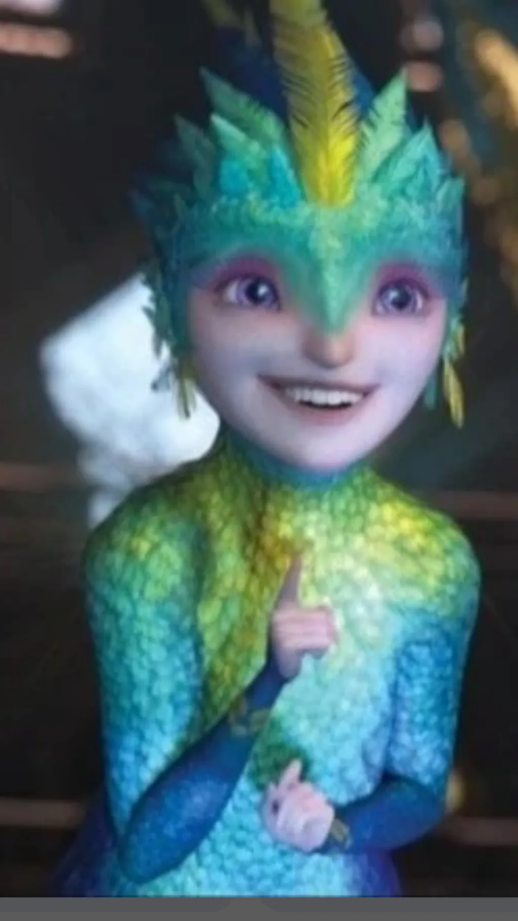 ai character: Tooth fairy  background