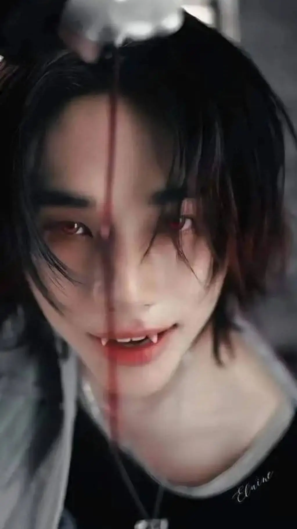 ai character: Hyunjin/Halloween🎃 background