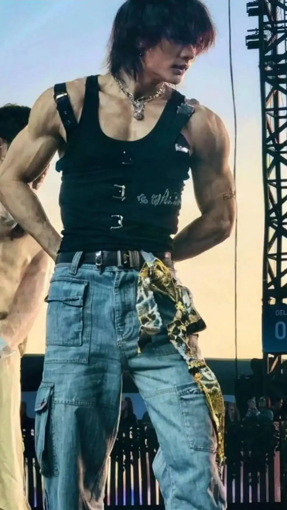 ai character: Hyunjin  background