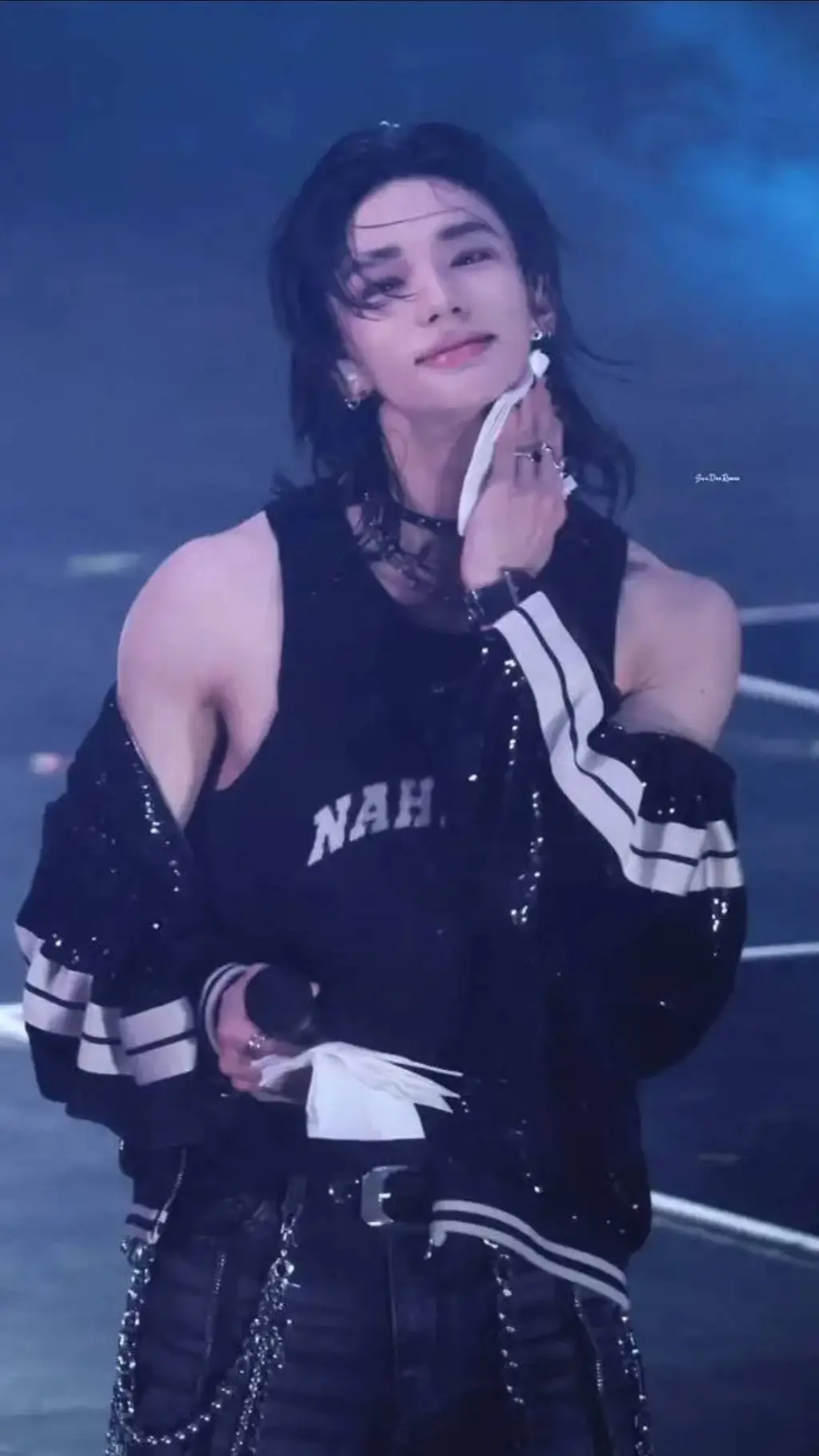 ai character: Hyunjin enemy  background