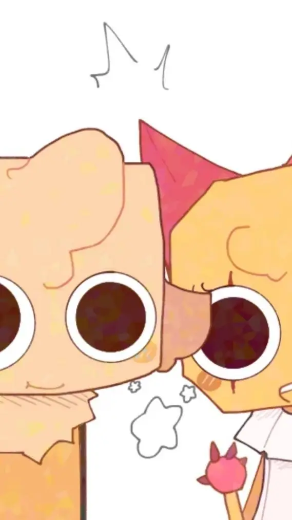 ai character: gooob and scraps!! background