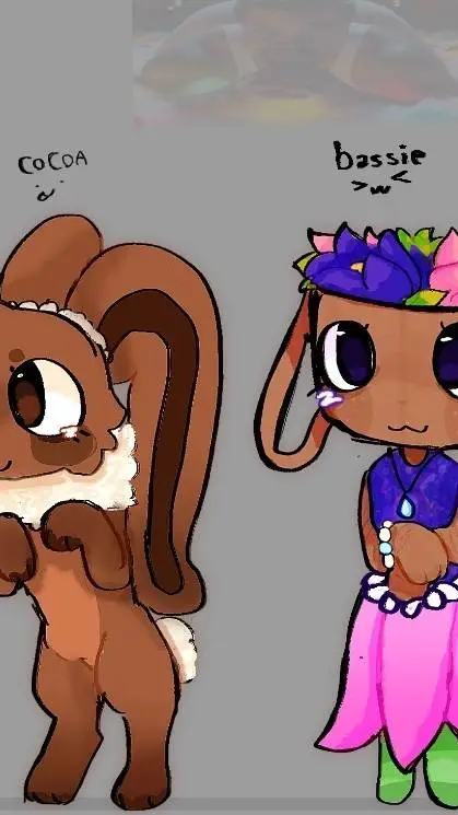 ai character: new toons easter background