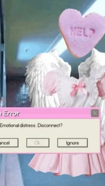 ai character: my dreamcore oc!  background