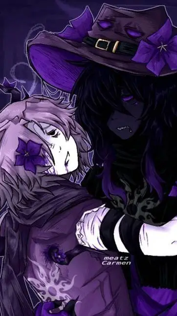 ai character: ۞Azure & Two Time۞ background