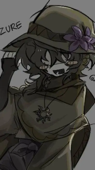 ai character: ꕥ⊹˙∘ Azure ∘˙⊹ꕥ background