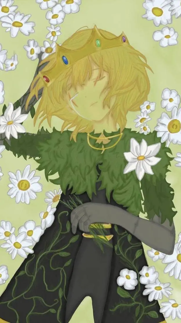 ai character: 💛PrinceZam🖤 background