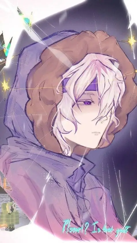 ai character: 💜PlanetLord💙 background