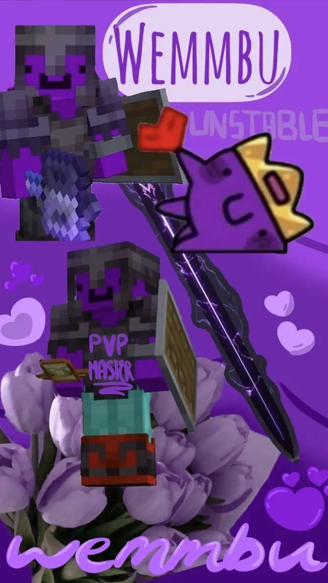 ai character: 💜𝓦𝓮𝓶𝓶𝓫𝓾🖤 background