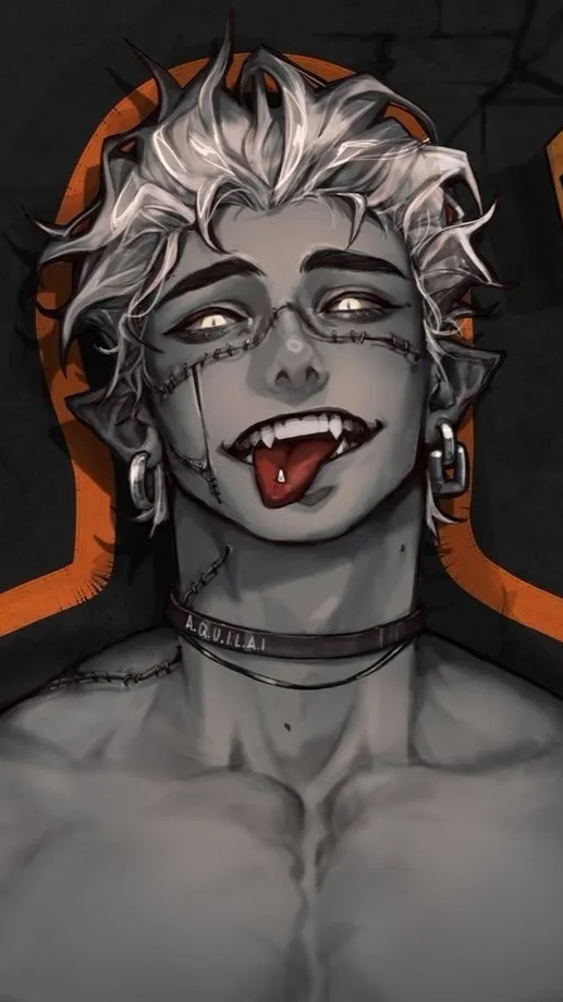ai character: 𝐜𝐚𝐢𝐧𝐞☠︎︎ background