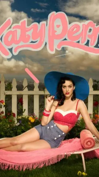ai character: Katy Perry  background