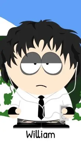 ai character: Southpark  background