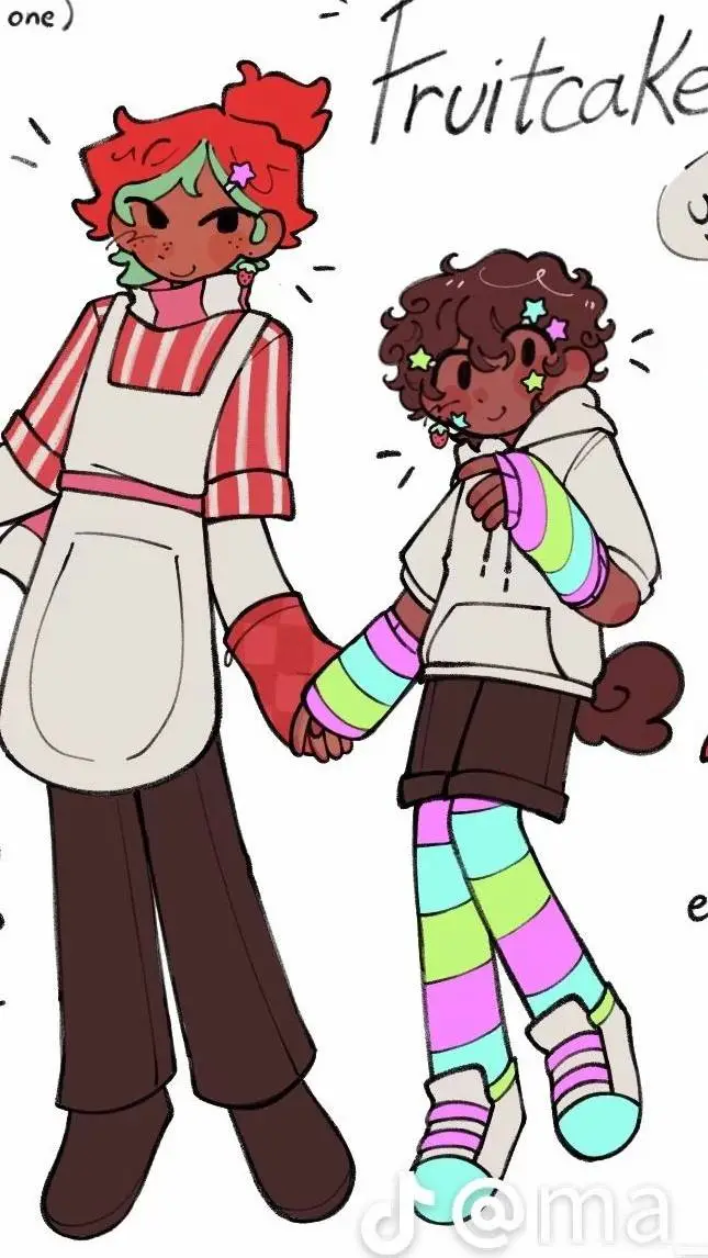 ai character: fruitcake =>•<= background