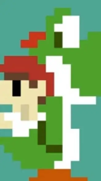 ai character: yoshi & baby mario background