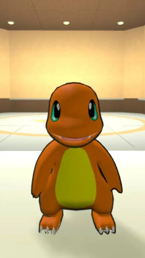 ai character: charmander background