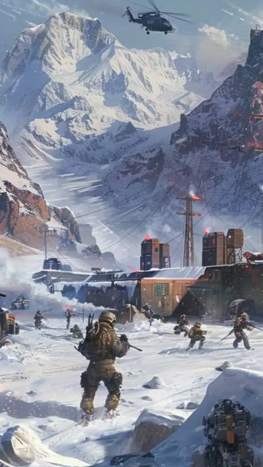 ai character: US Marines  background