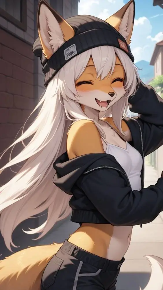 ai character: Luna background