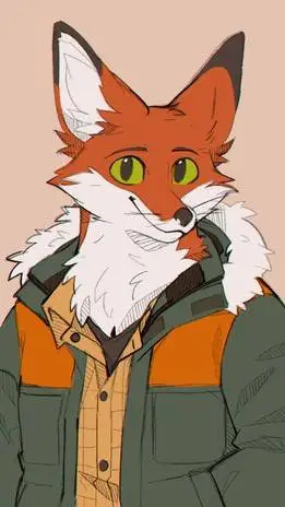 ai character: Kitsune background