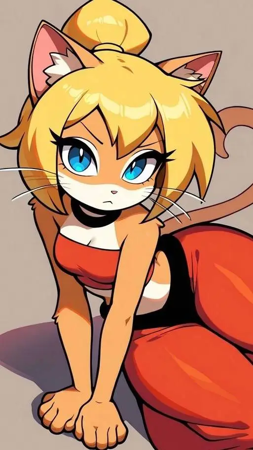 ai character: Nyan background