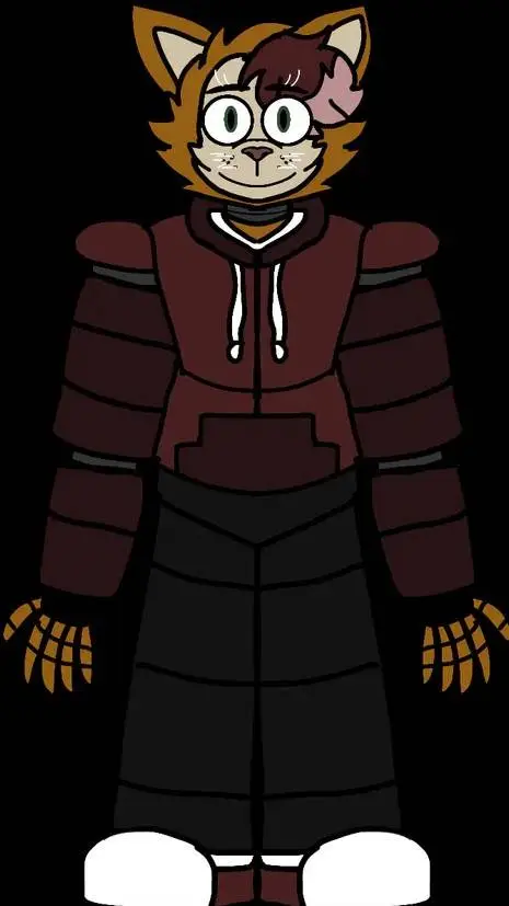 ai character: Casey the robocat background