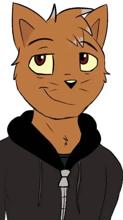 ai character: good Casey  background