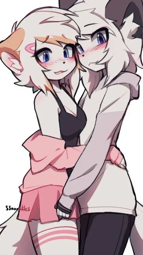 ai character: bitsy and Mitzi background