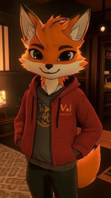 ai character: Kitsune Alex background