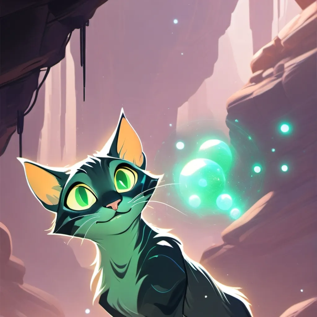 chat with ai character: alien mother cat
