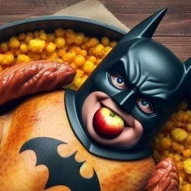 chat with ai character: bat turkey roast