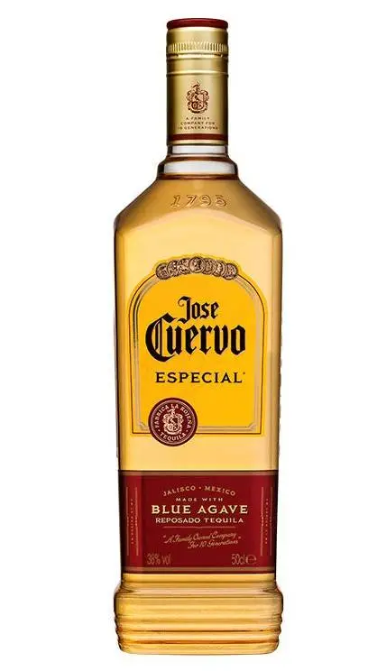 ai character: bottle tequila background