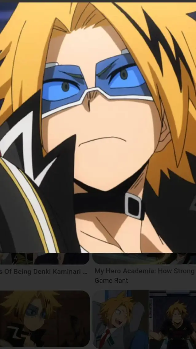 ai character: Denki background