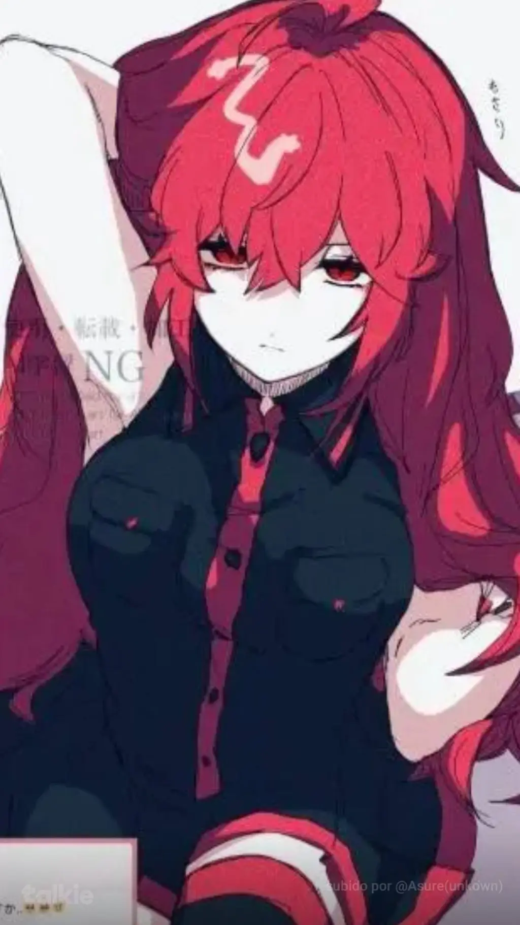 ai character: teto background