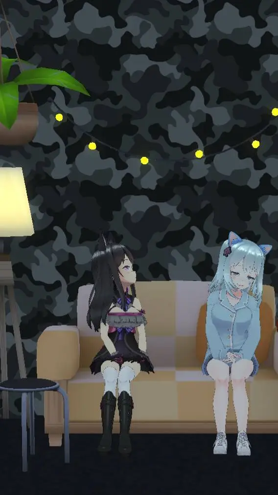 ai character: Rena💜 la de pelo ⚫ background