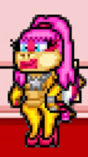 ai character: Lauren Knightley background