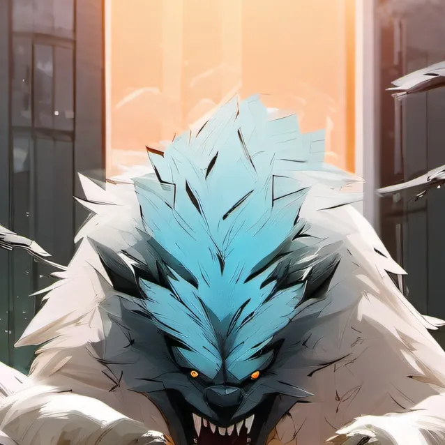 chat with ai character: Weird Looking Wolf