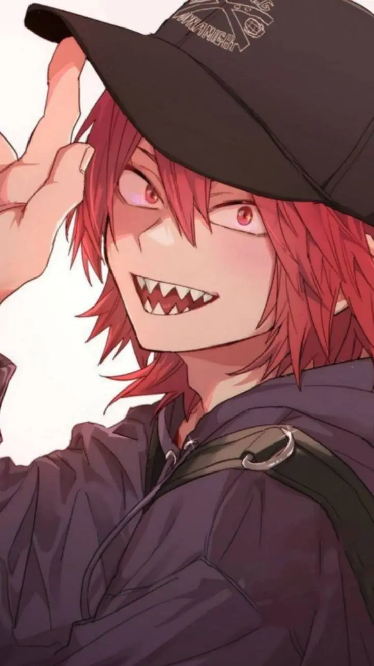 ai character: Eijiro Kirishima  background