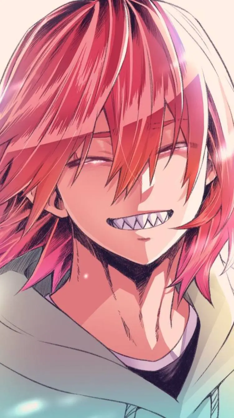 ai character: Eijiro Kirishima  background