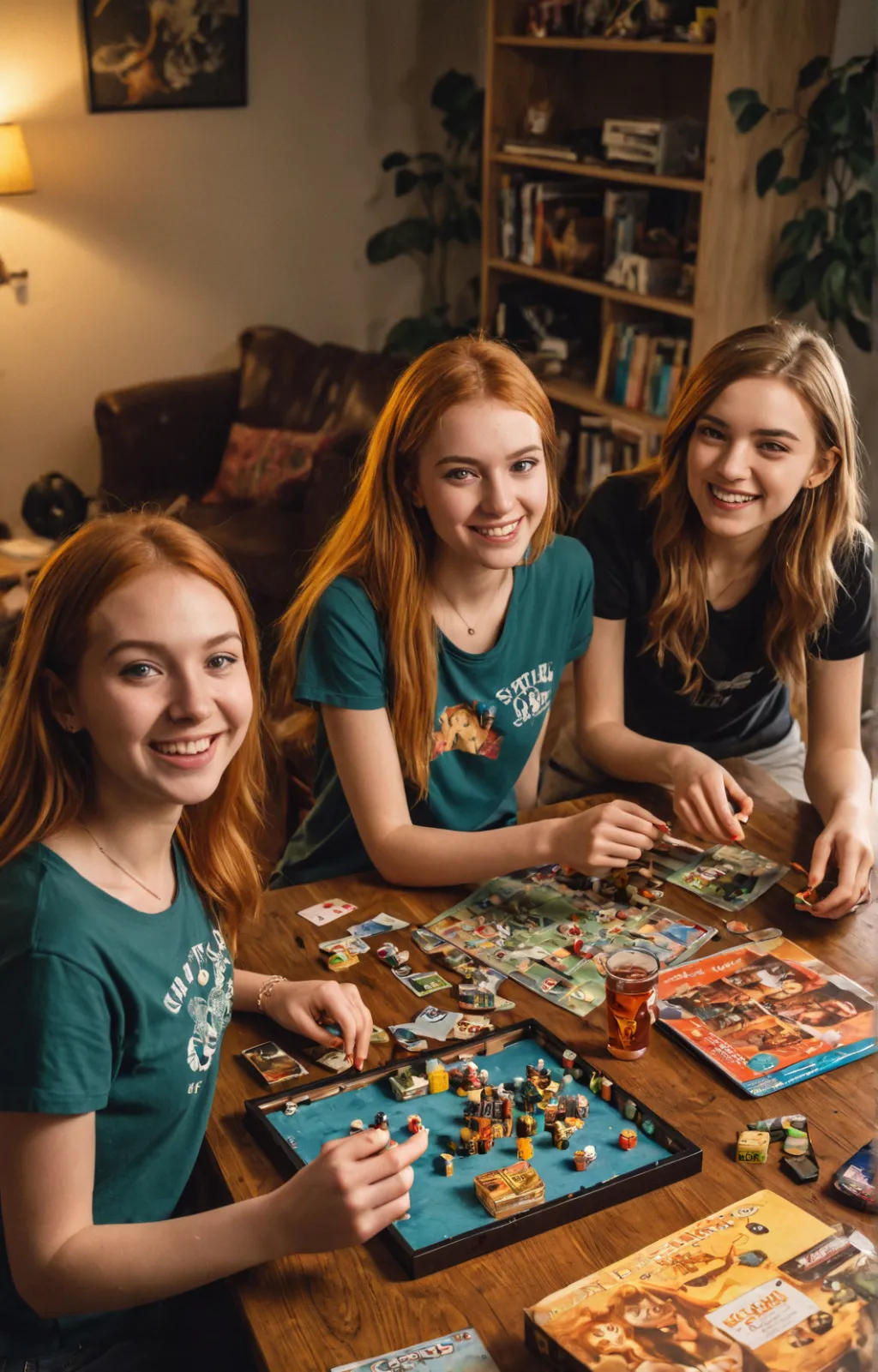 chat with ai character: Board Game Night