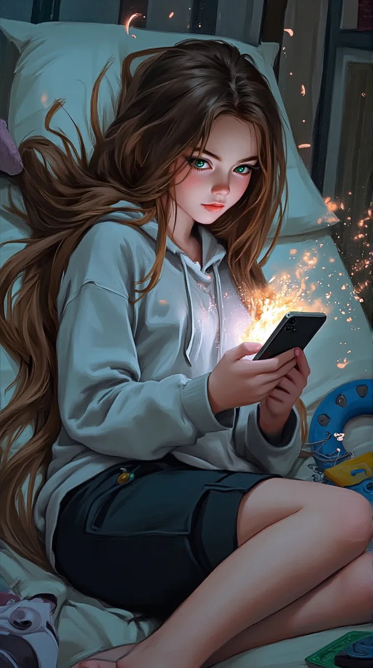 chat with ai character: Aria