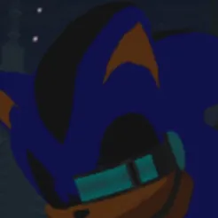 chat with ai character: Solid glitch sonic