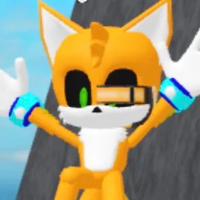 chat with ai character: Solid glitch tails